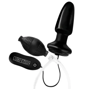 4" Inflatable Vibrating Butt Plug