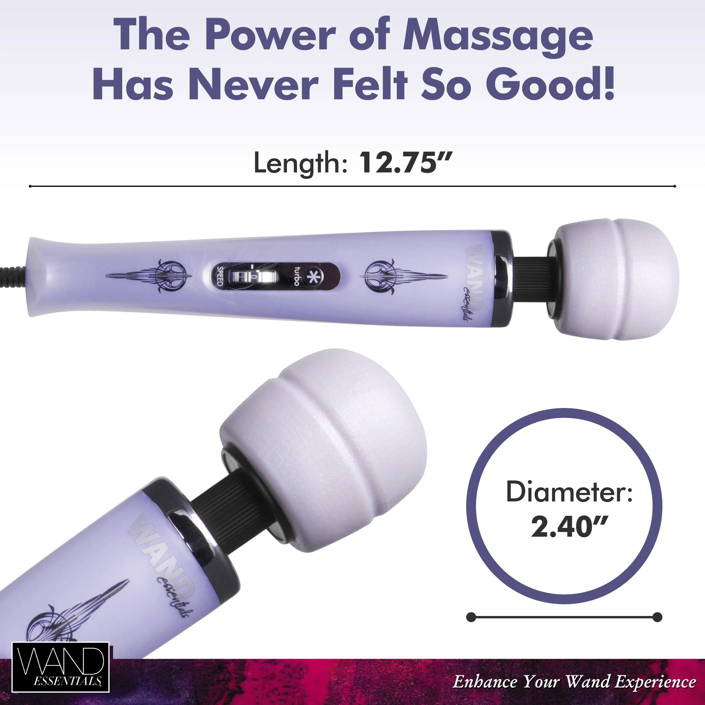 8-Speed Turbo Wand Massager