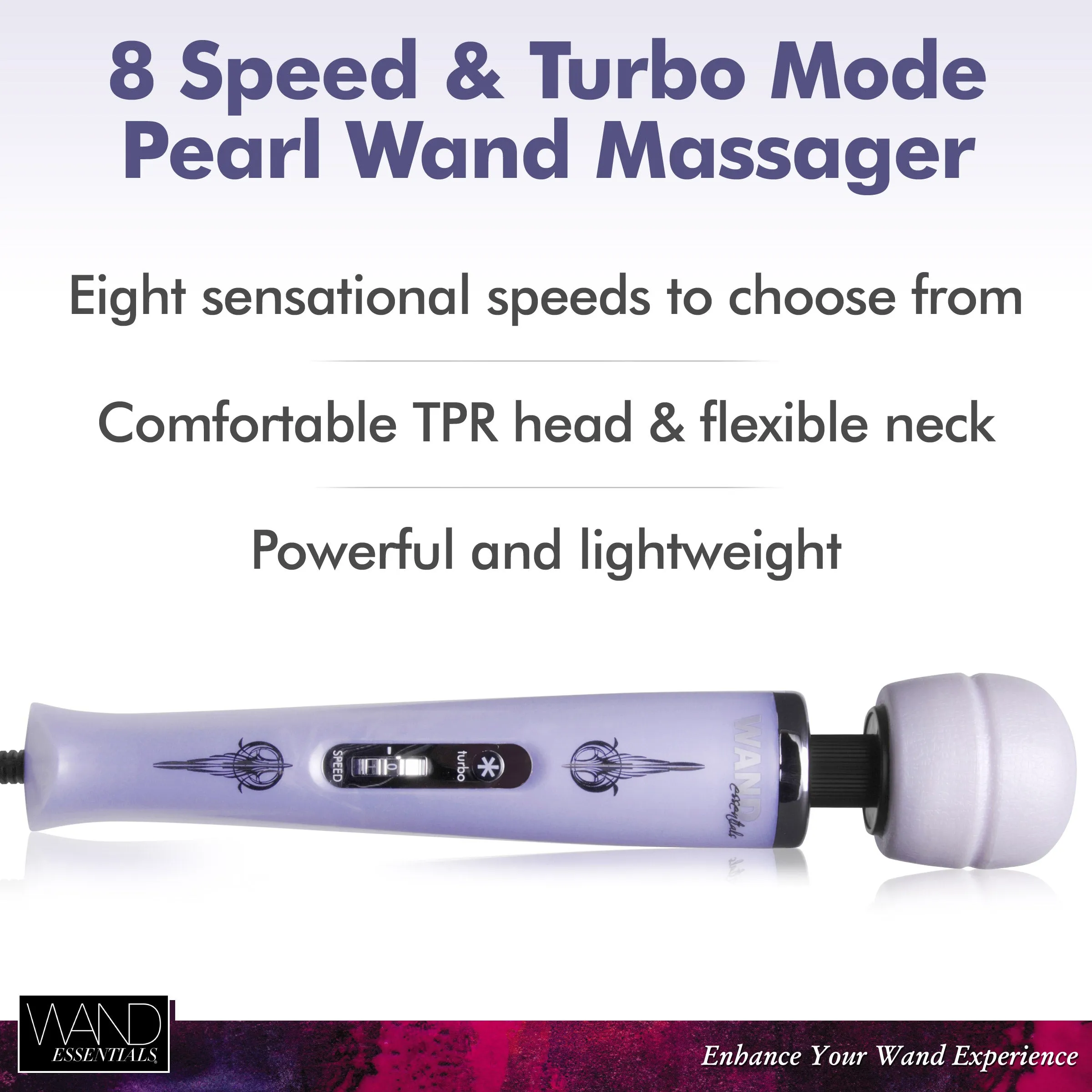 8-Speed Turbo Wand Massager