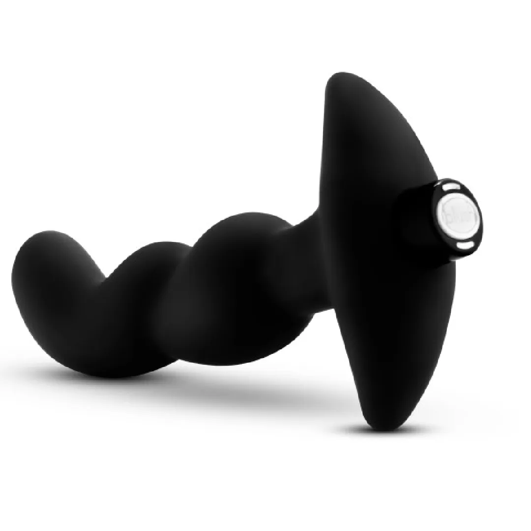 Anal Adventures Tall Silicone Vibrating Prostate Massager