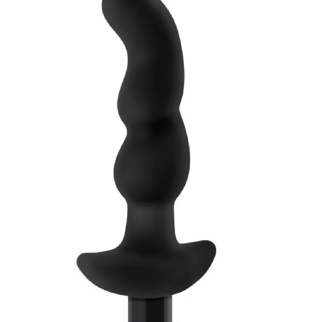 Anal Adventures Tall Silicone Vibrating Prostate Massager