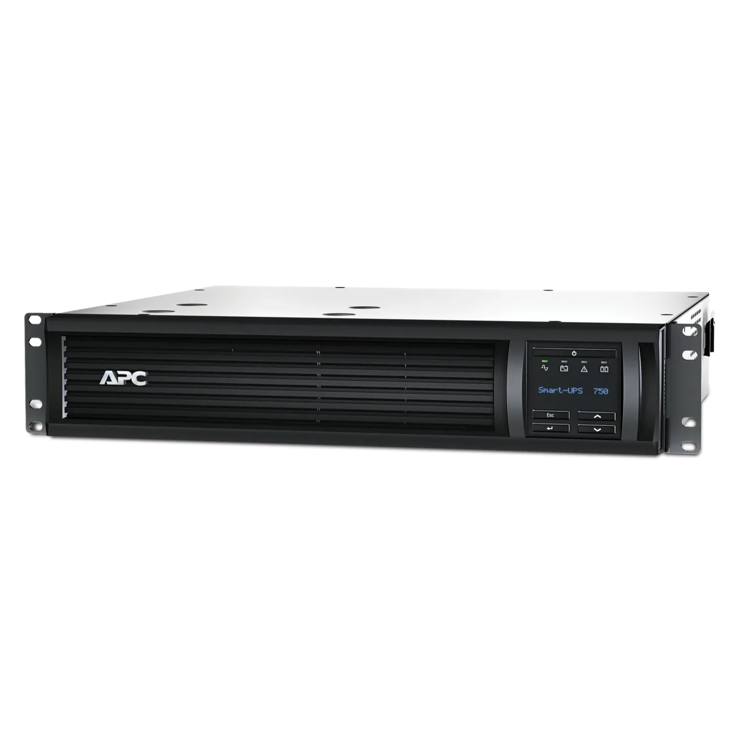 Apc Smart-Ups 750Va Lcd Rm - Ups (Rack-Mountable) - Ac 230 V - 500 Watt - 750 Va - Ethernet, Rs-232, Usb - Output Connec