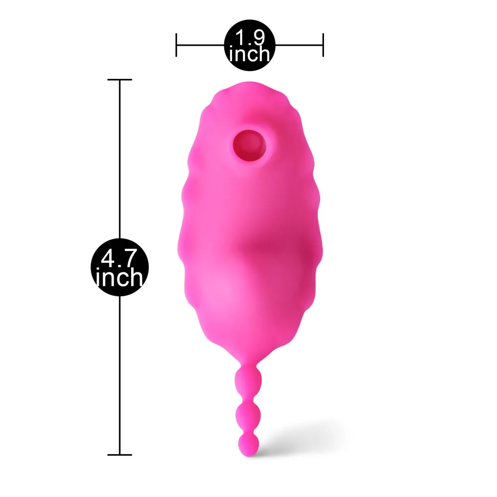 App-Controlled Clit Sucking Vibrator Pink