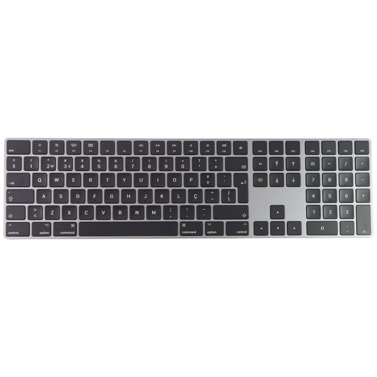 Apple Magic Keyboard with Keypad (Wireless, Rechargable) (Portuguese) - Gray