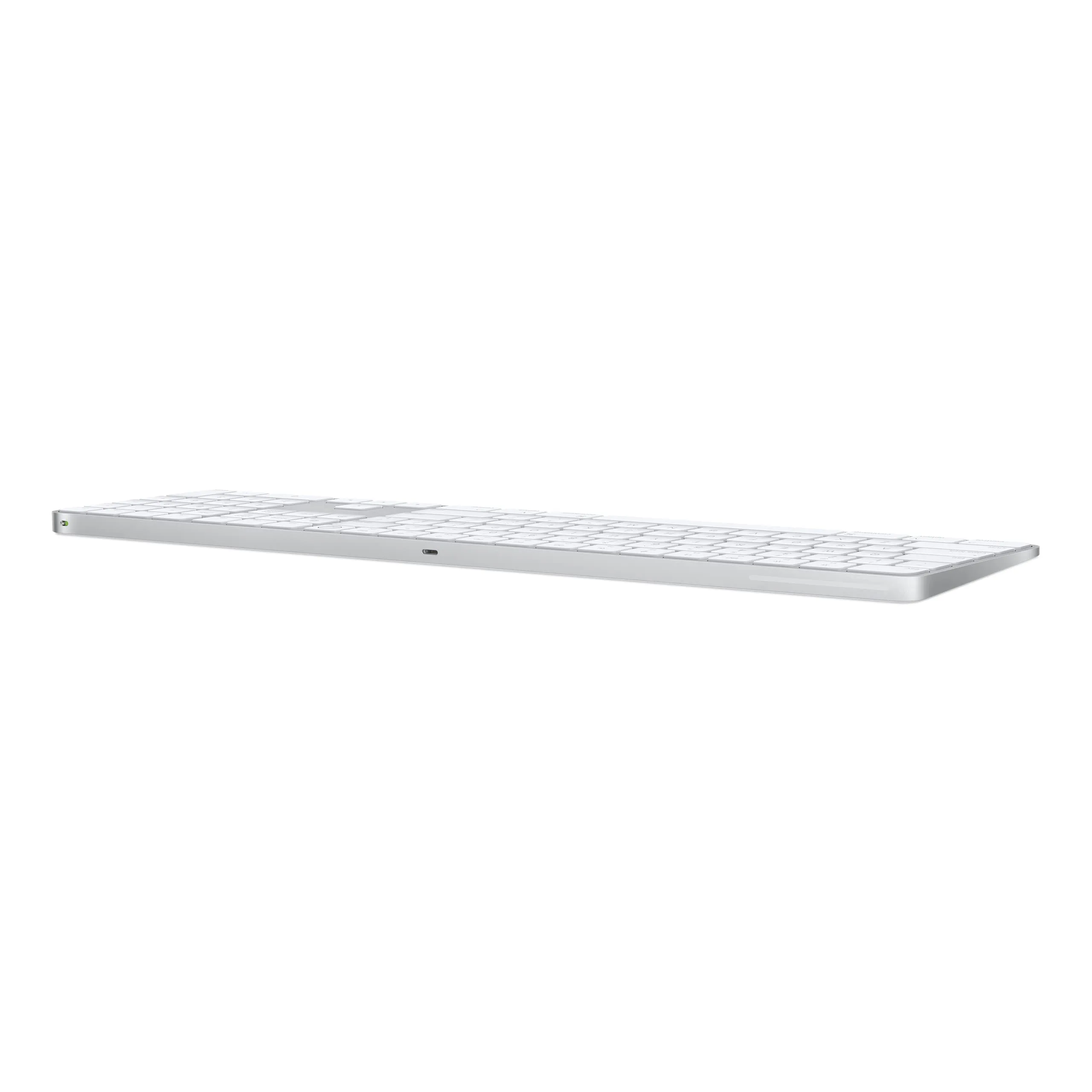 Apple Magic Keyboard with Touch ID and Numeric Keypad: Wireless, Bluetooth, Rechargeable. Works with Mac Computers with Apple Silicon; US English - White Keys