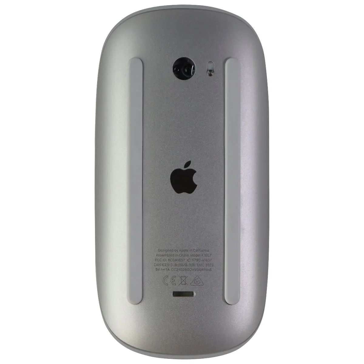 Apple Magic Mouse (Wireless, Rechargeable) A1657 with White Rails (Aftermarket)