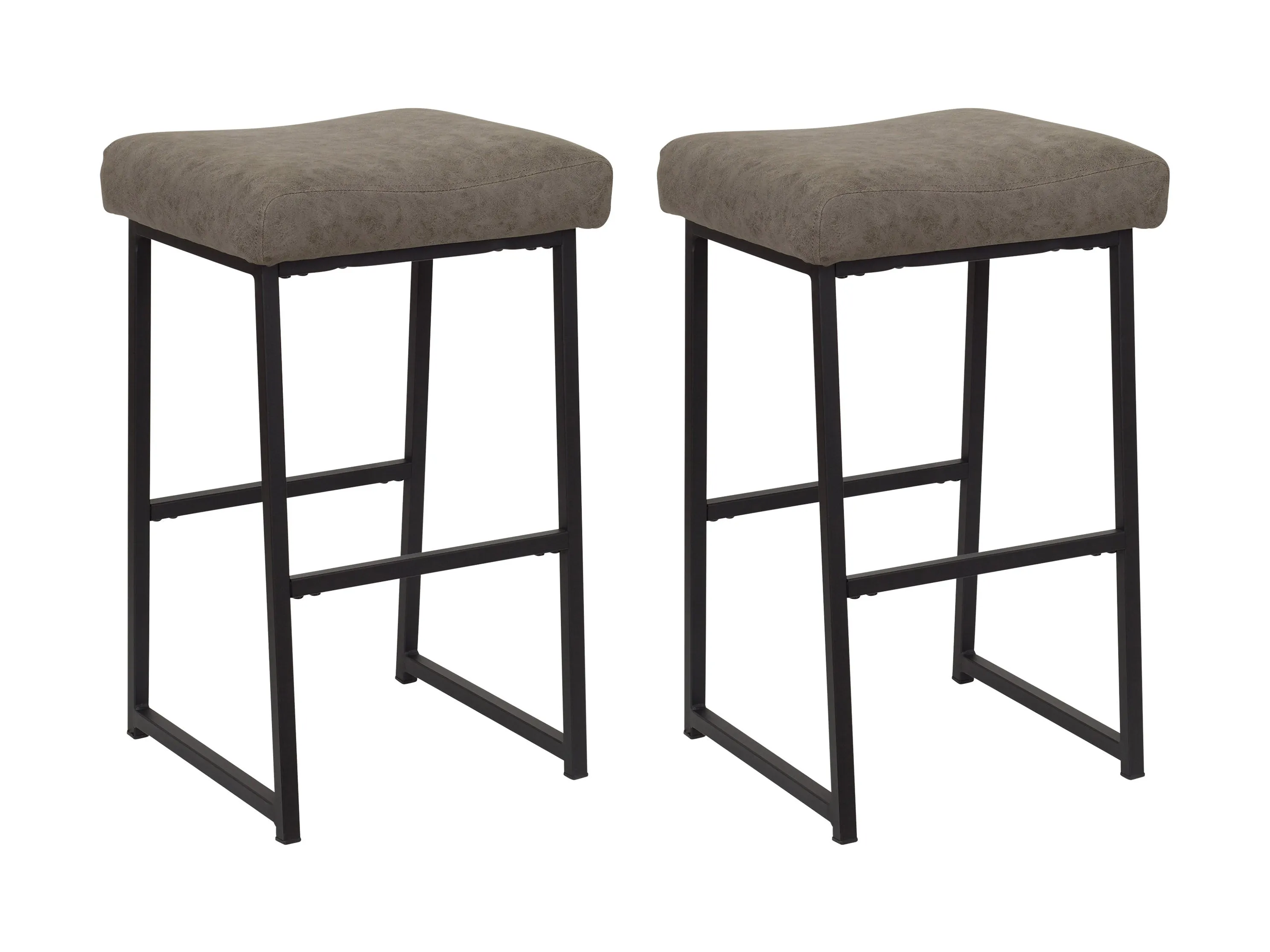 Backless Bar Stools, Set of 2