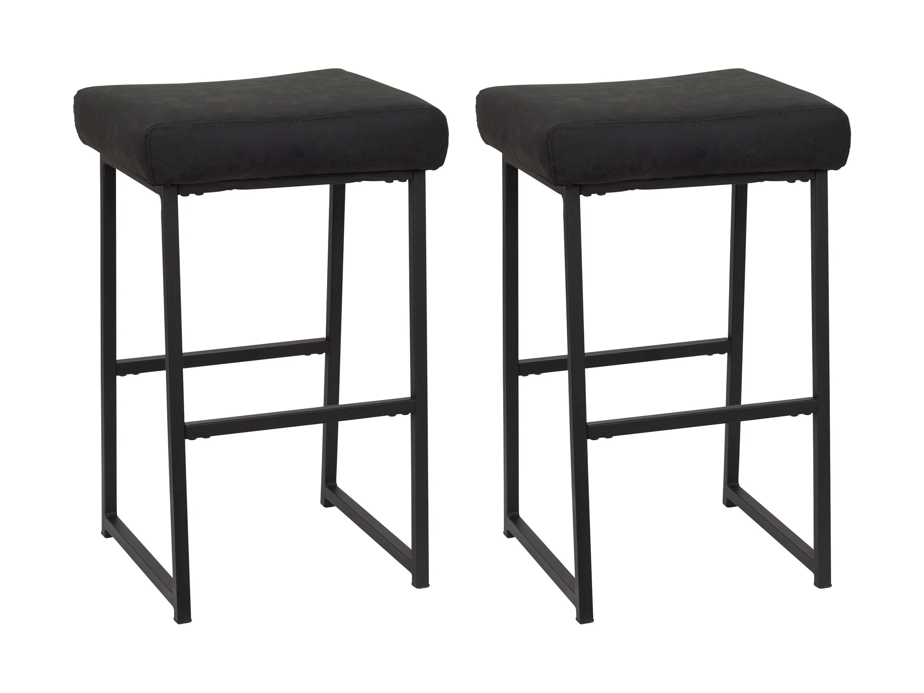 Backless Bar Stools, Set of 2