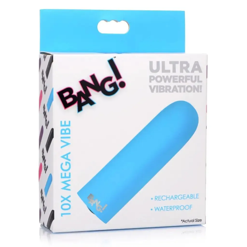 BANG! 10x Mega Silicone Bullet Vibrator