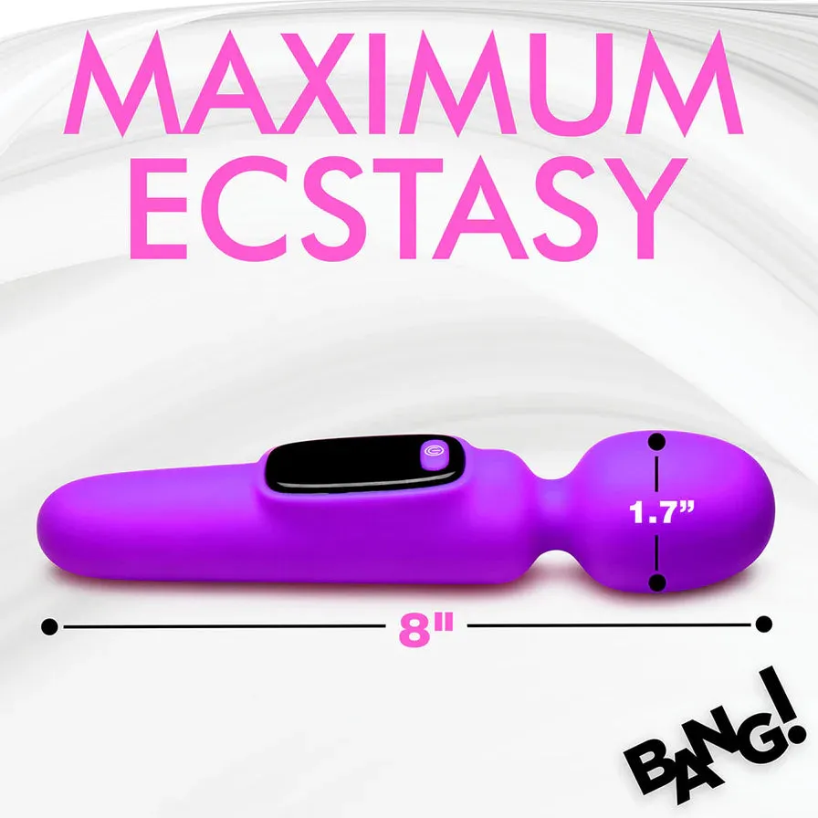 Bang! Digital Rechargeable Silicone Wand Vibrator