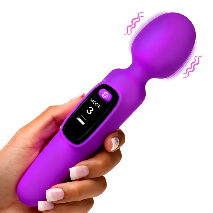 Bang! Digital Rechargeable Silicone Wand Vibrator