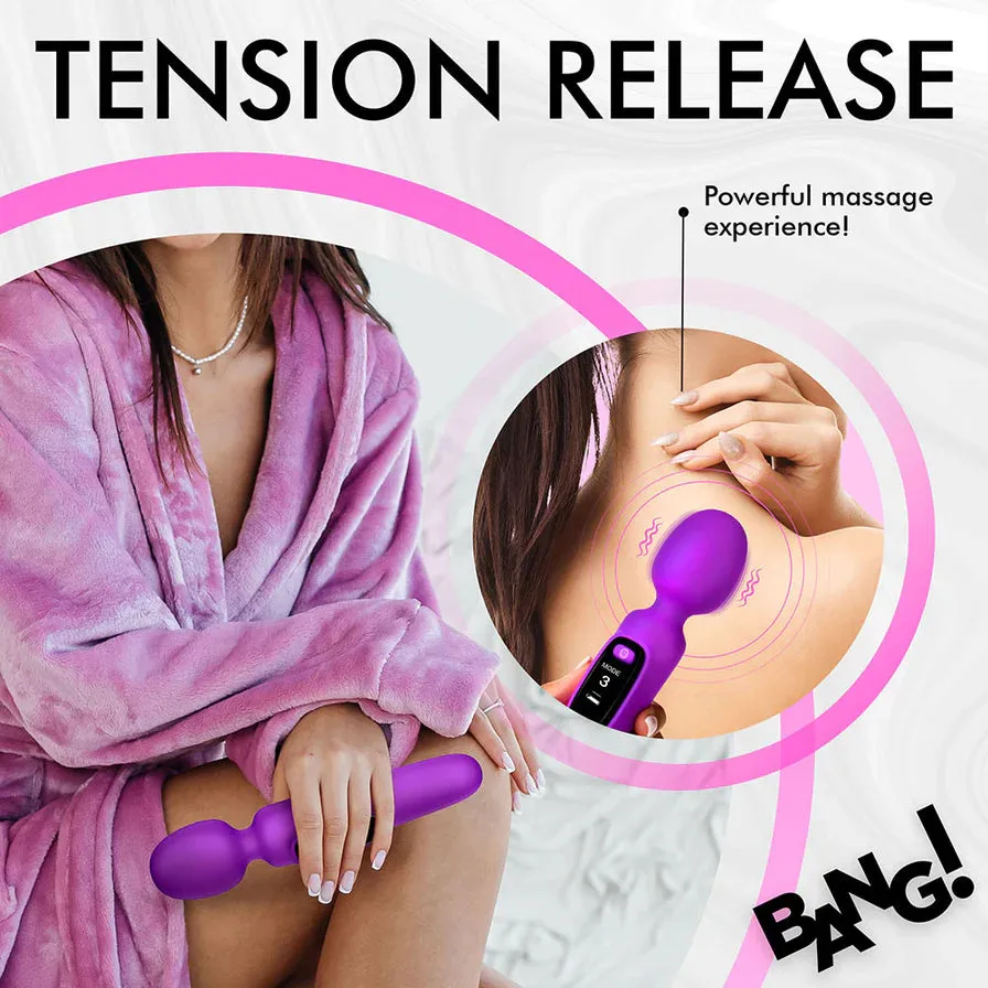 Bang! Digital Rechargeable Silicone Wand Vibrator