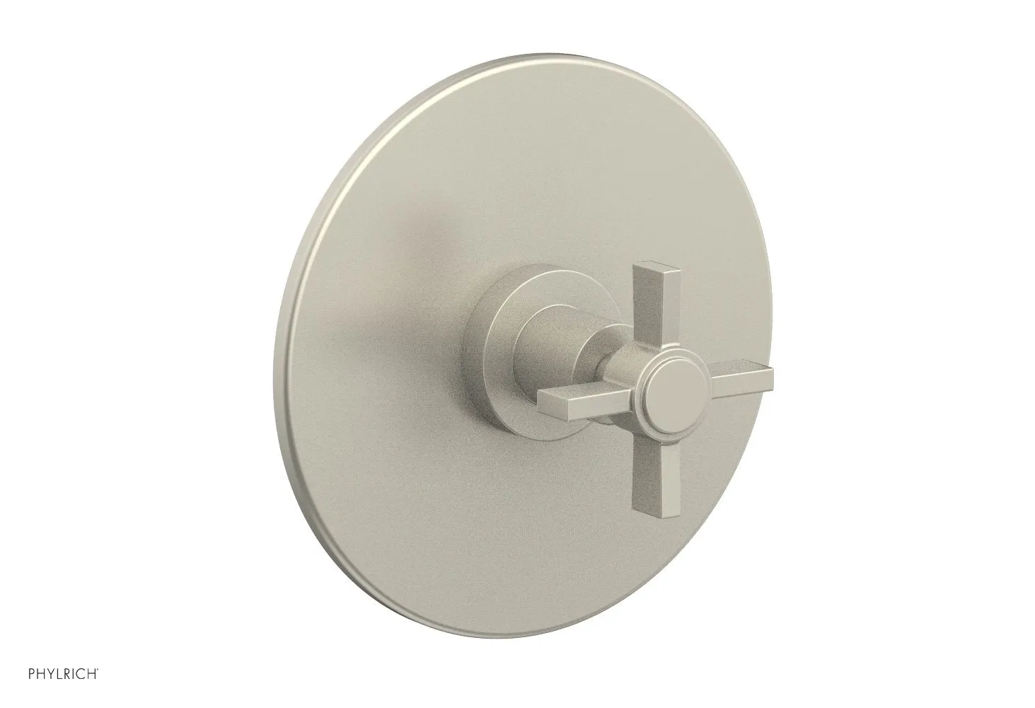 BASIC 1/2" Thermostatic Shower Trim - Blade Cross Handle DTH137