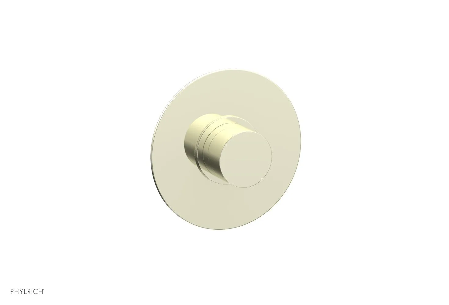 BASIC II 1/2" Mini Thermostatic Round Shower Trim Smooth Handle 4-173