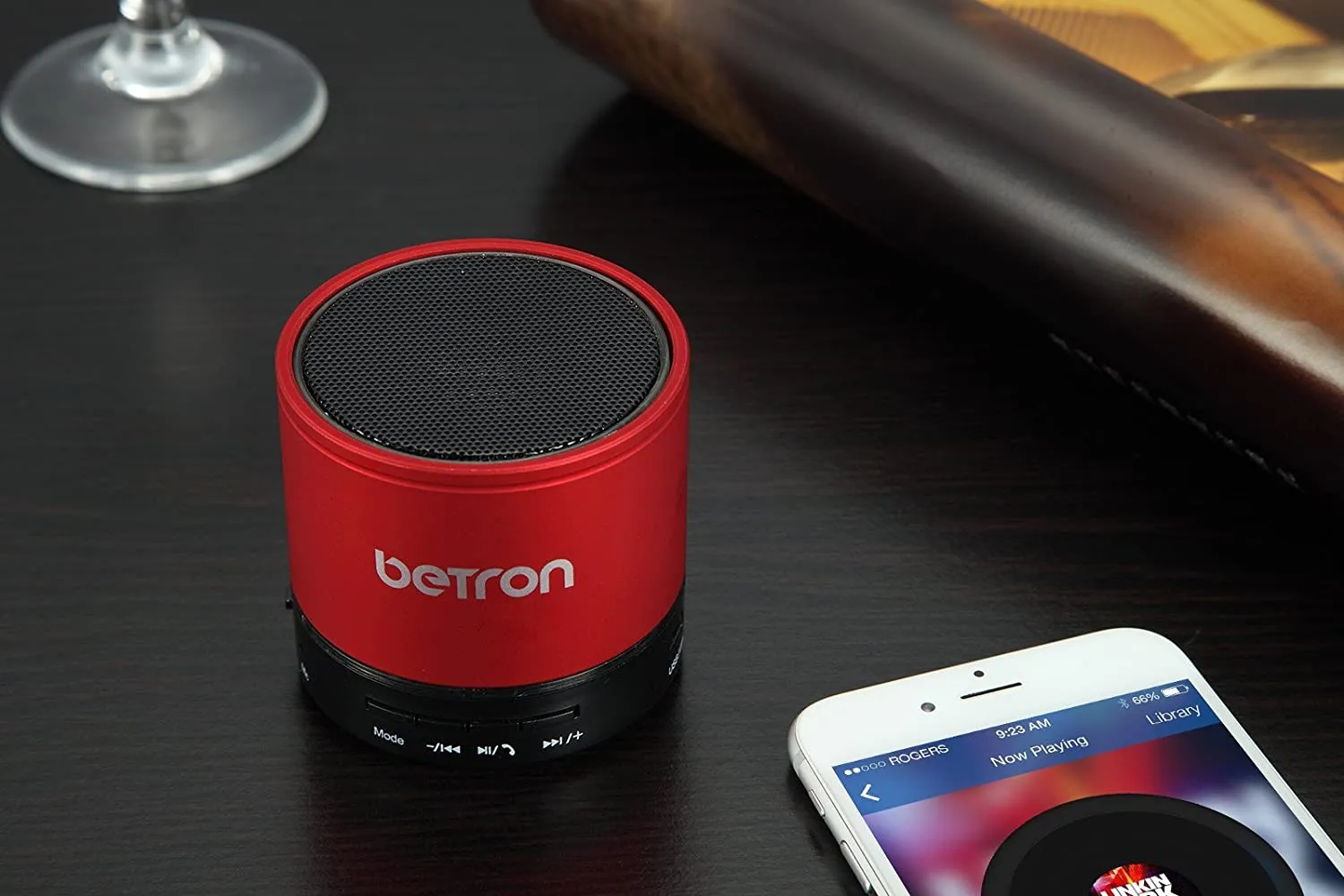 Betron KBS08 Wireless Portable Travel Bluetooth Speaker Radio MicroSD Card