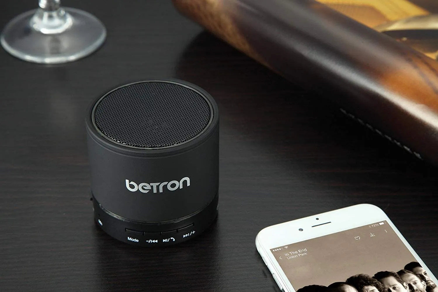 Betron KBS08 Wireless Portable Travel Bluetooth Speaker Radio MicroSD Card