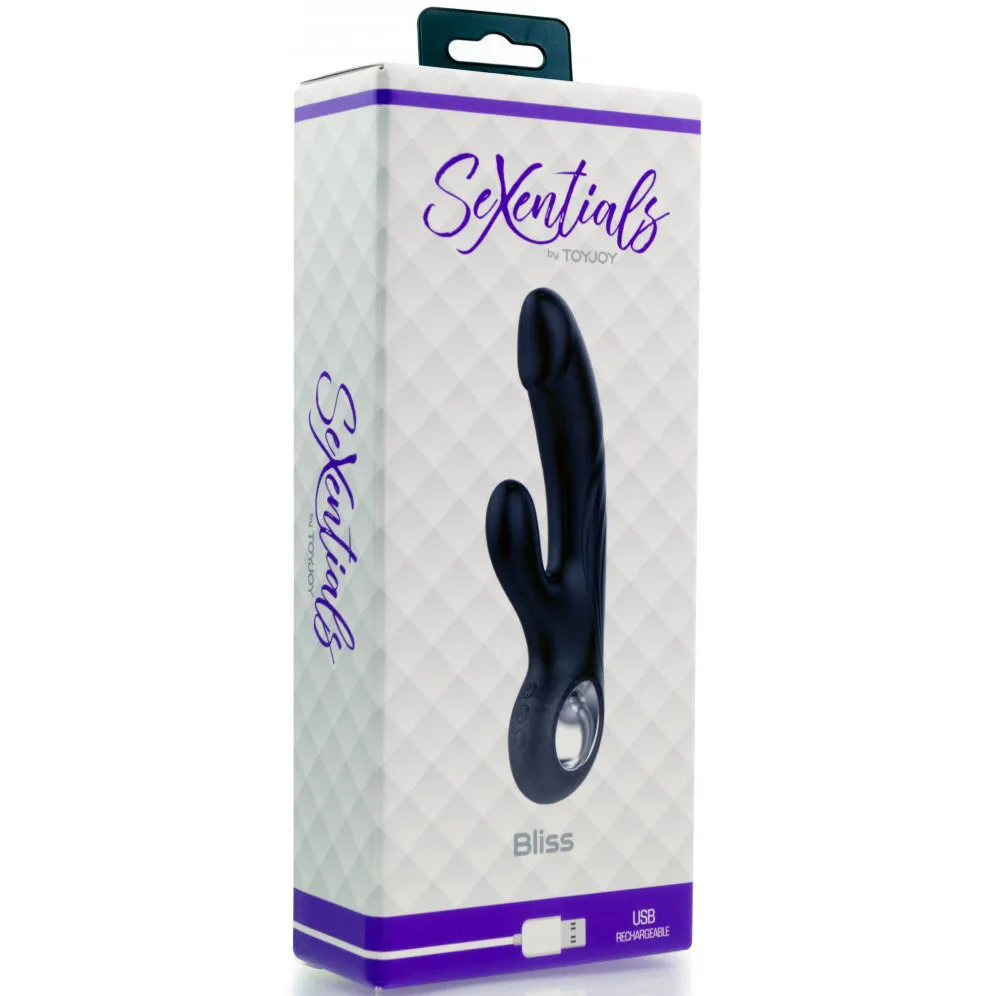 Bliss Clit Vibe Black Vibrator from ToyJoy