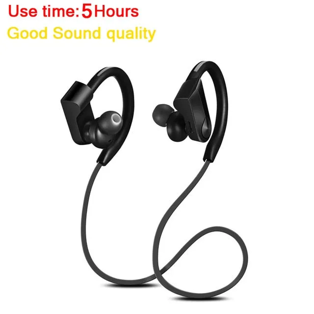 Bluetooth Earphone Headphones Sport Bass Wireless Headset with mic Stereo for iPhones