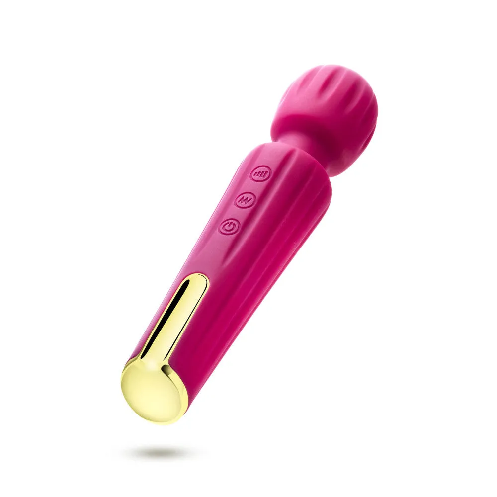 Blush Allana Velvet 20 Function Vibrating Massage Wand With RumboTech™