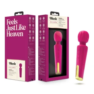 Blush Allana Velvet 20 Function Vibrating Massage Wand With RumboTech™