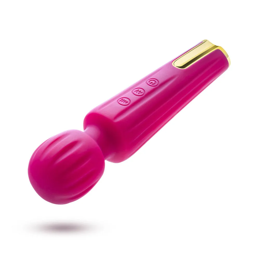 Blush Allana Velvet 20 Function Vibrating Massage Wand With RumboTech™