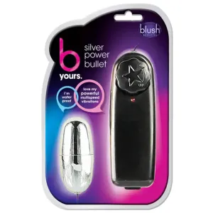 Blush B Yours Silver Power Bullet Remote-Controlled Egg Vibrator