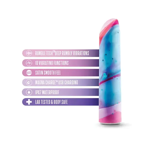 Blush Limited Addiction Fascinate Power Vibe Rechargeable Bullet