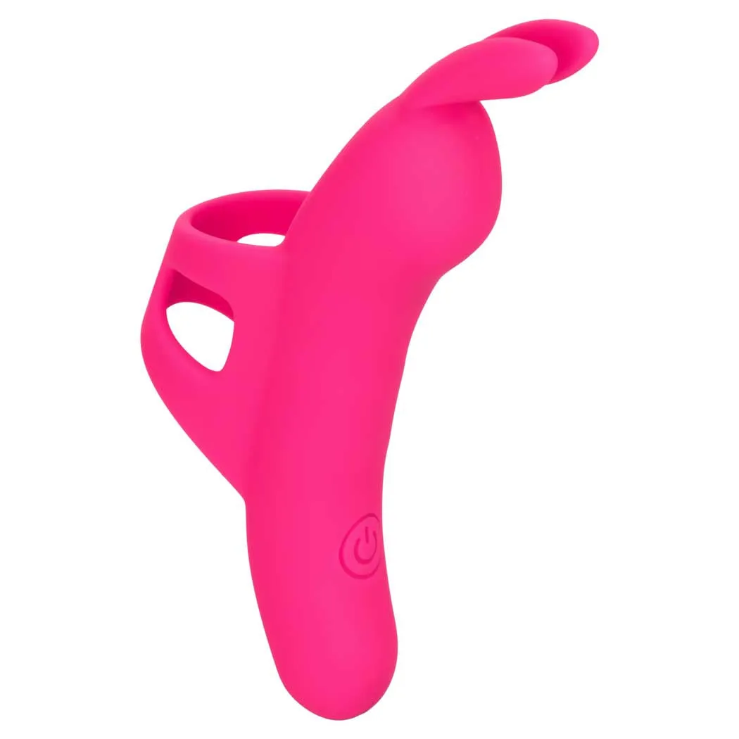 CalExotics Neon Vibes The Flirty Vibe Rabbit Finger Vibrator