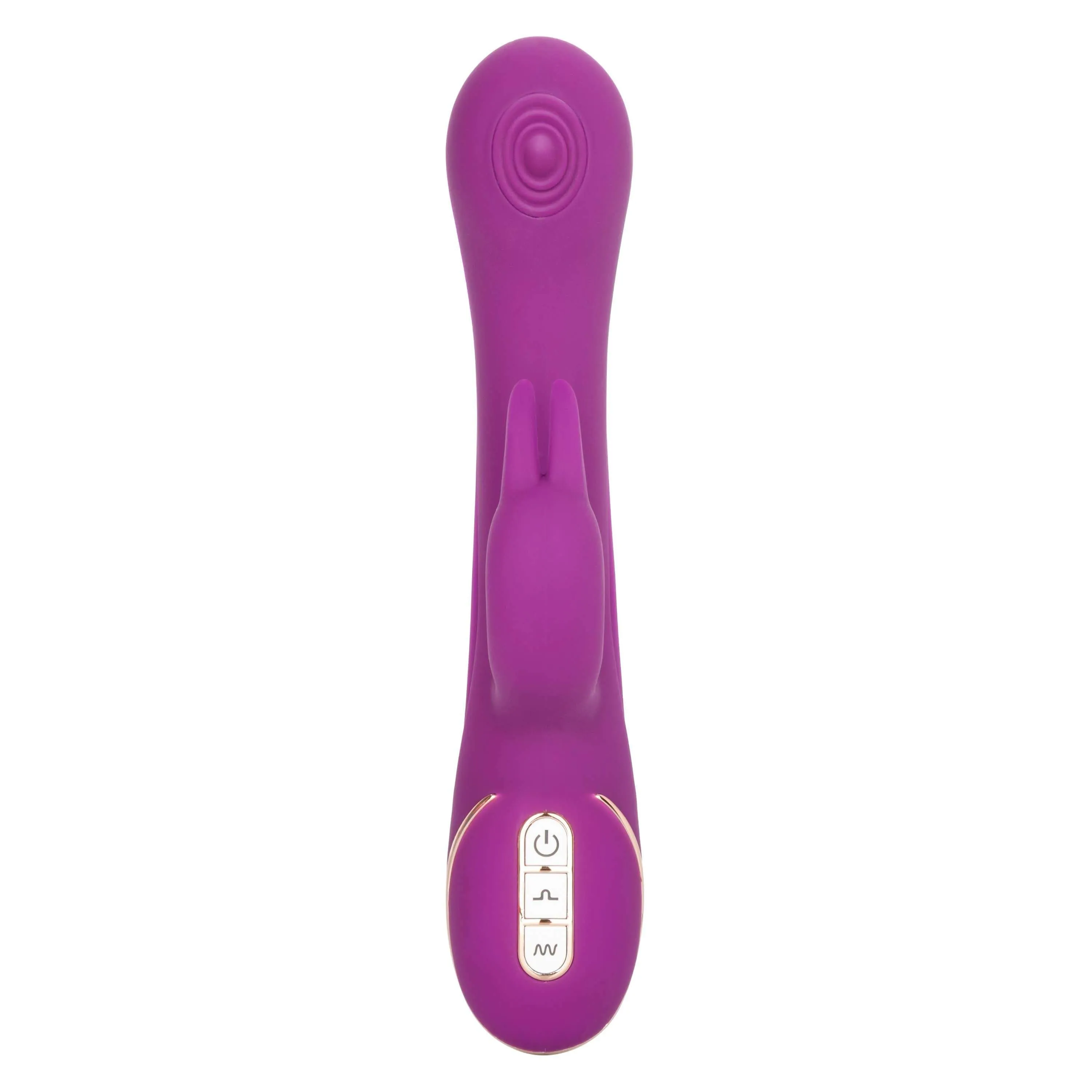 California Exotics - Jack Rabbit Signature Silicone Thumping Rabbit Vibrator (Purple)