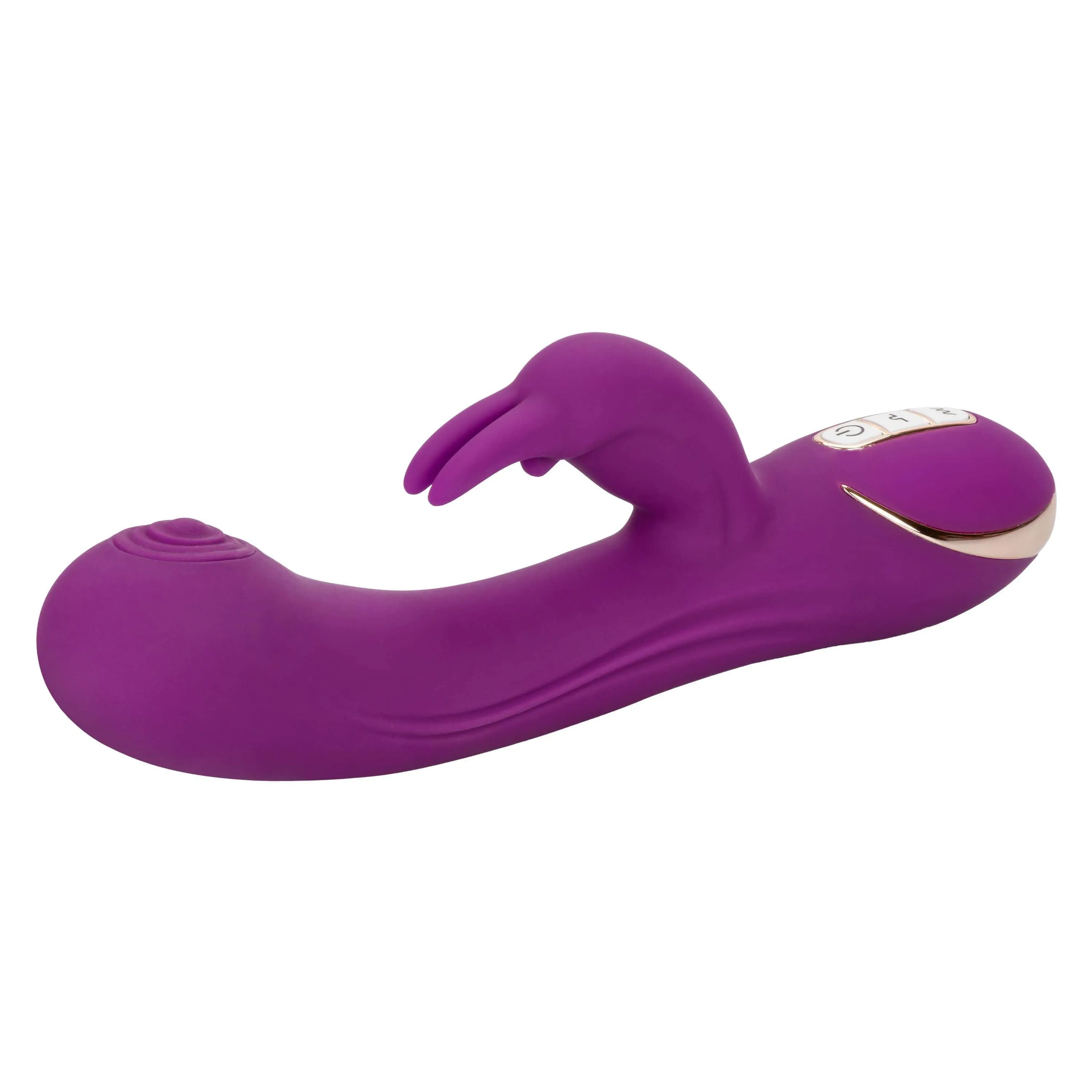 California Exotics - Jack Rabbit Signature Silicone Thumping Rabbit Vibrator (Purple)