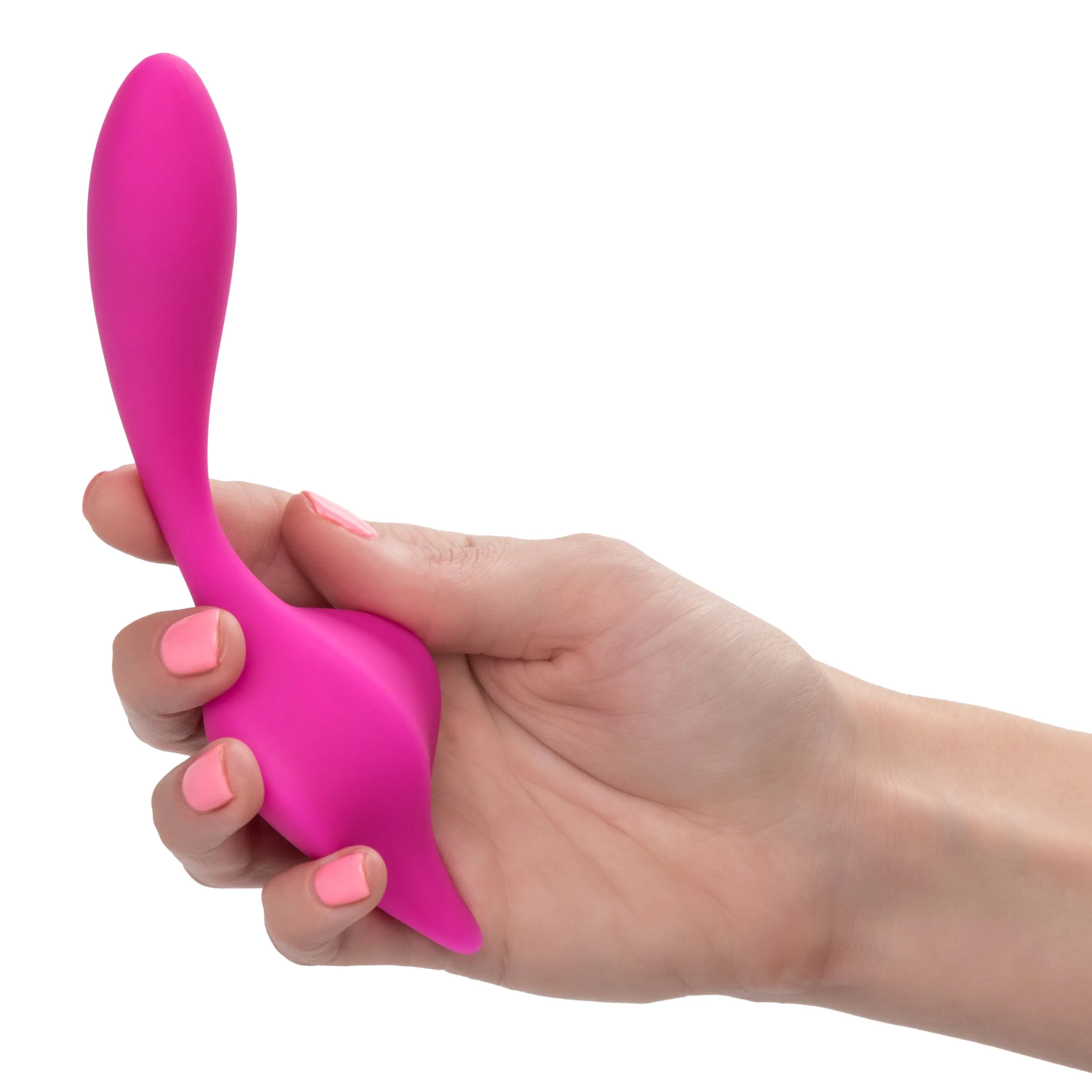 California Exotics - Mini Marvels Silicone Marvelous Lover Clit Massager (Pink)