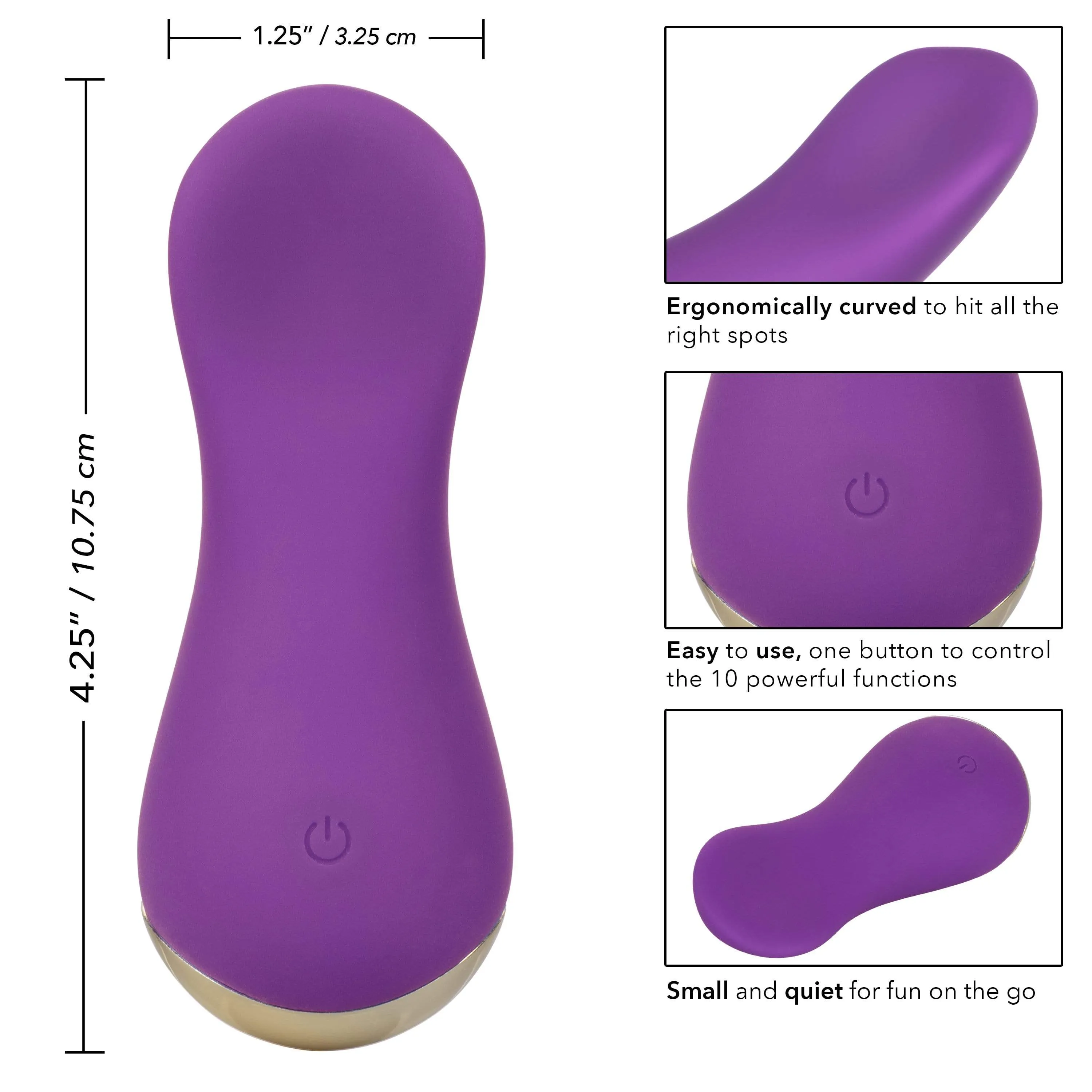 California Exotics - Slay LoveMe Bullet Vibrator (Purple)