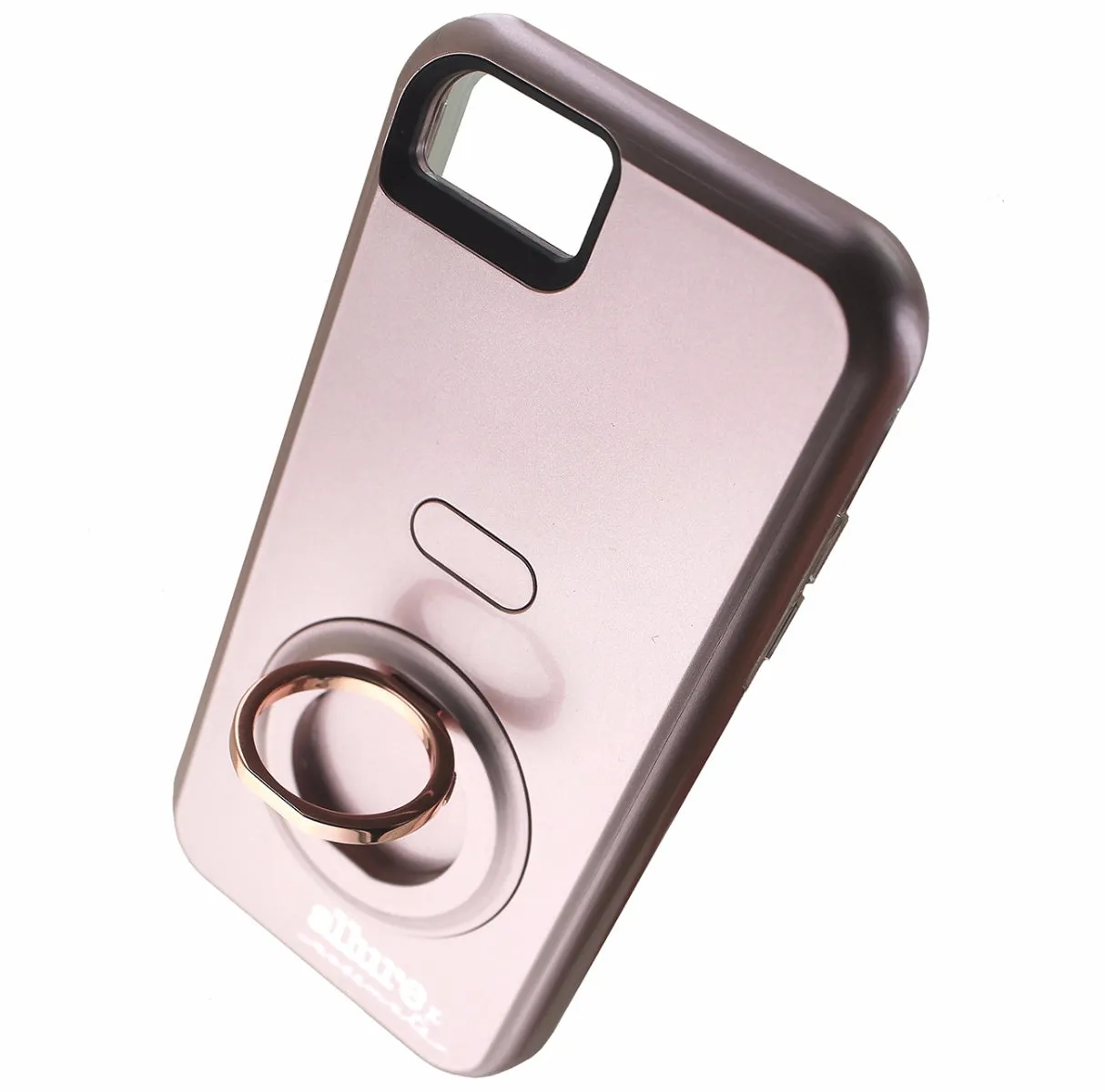 Case-Mate Allure Selfie Case for Apple iPhone 7 6S 6 Rose Gold LED Light