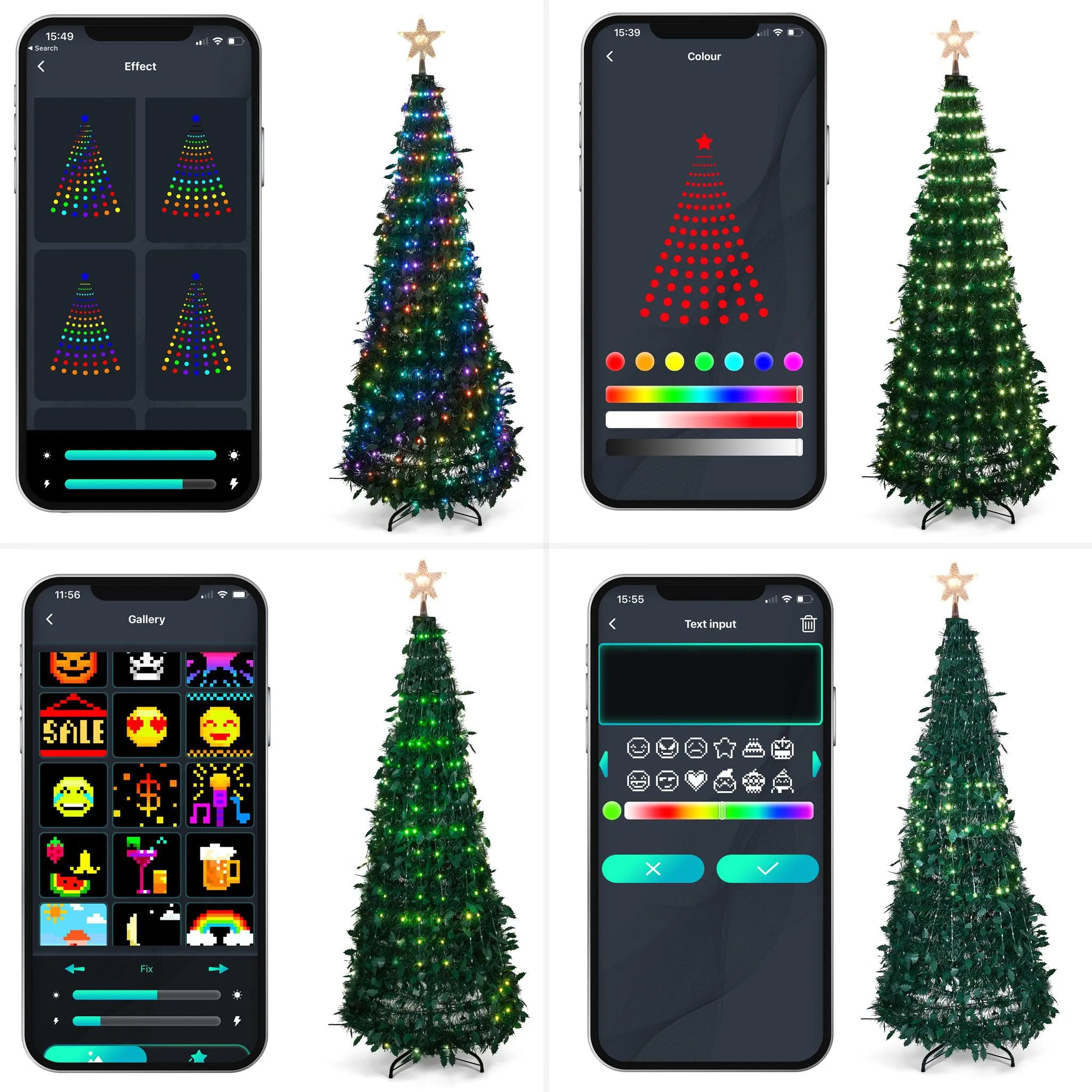 Christmas Tree 6ft Pop Up Smart LED Tree