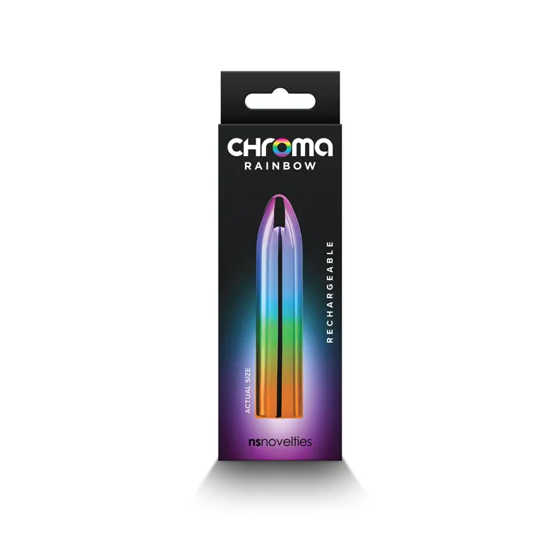 Chroma Rainbow Rechargeable Bullet Medium