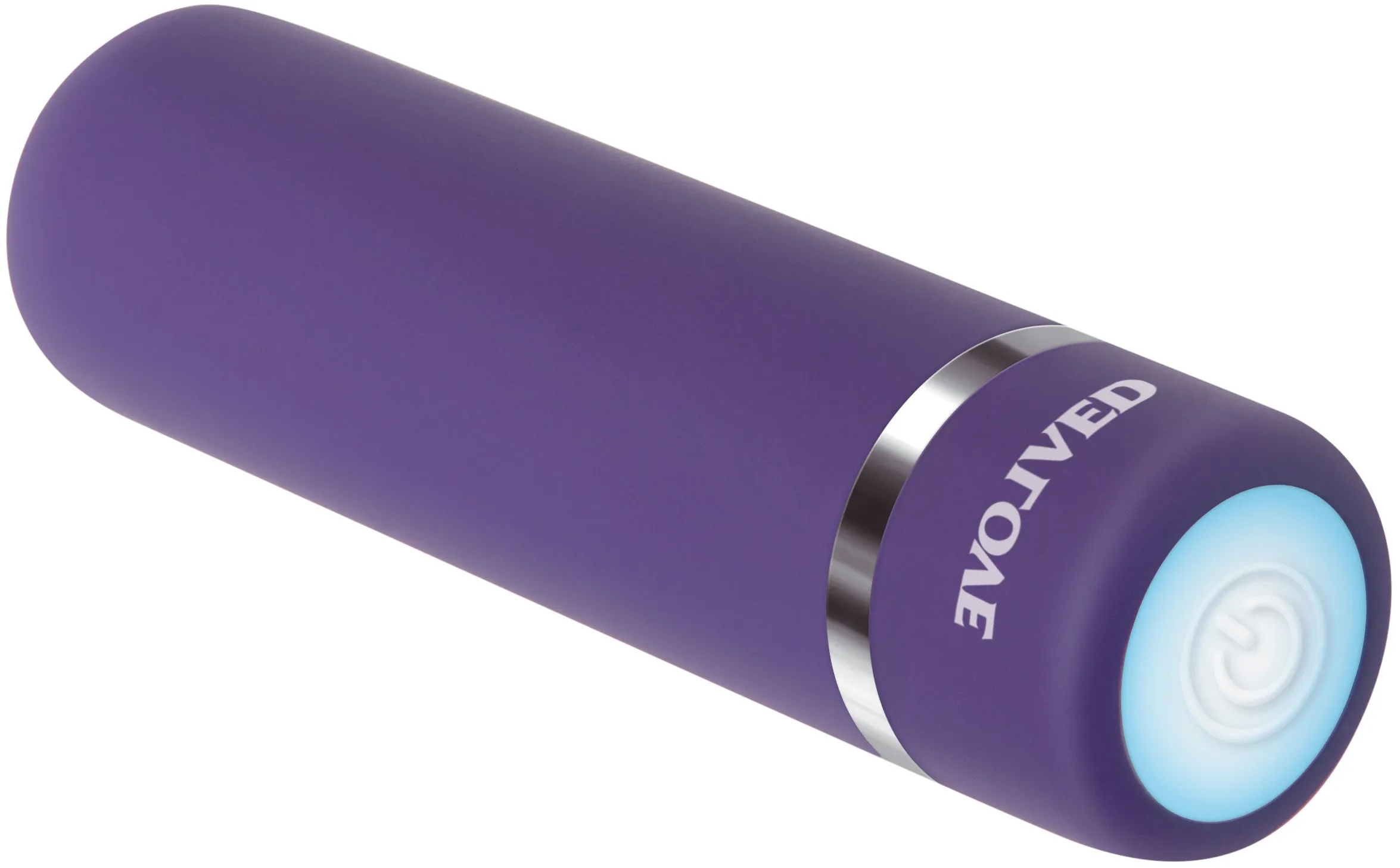 Compact Purple Vibrator with 7 Speeds, Waterproof, and USB Rechargeable