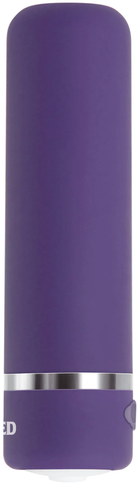 Compact Purple Vibrator with 7 Speeds, Waterproof, and USB Rechargeable