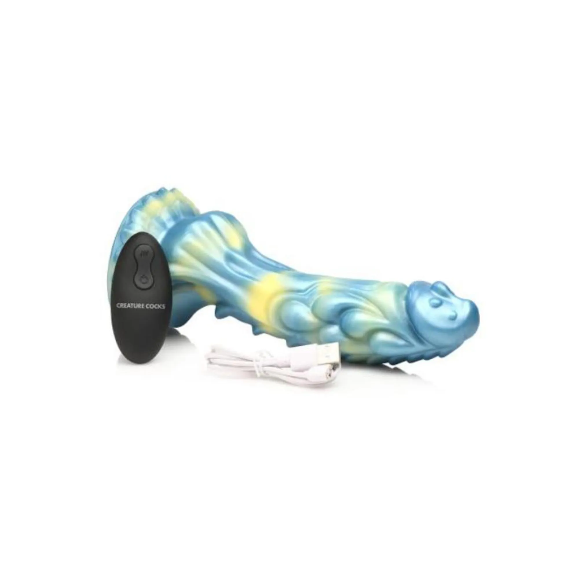 Creature Cocks Sea Stallion Silicone Rechargeable Dildo with Remote