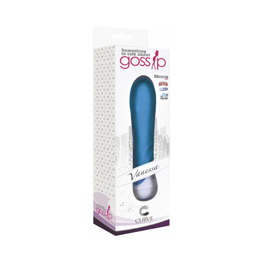 Curve Toys Gossip Vanessa Waterproof Silicone Vibrator