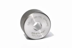 Cylindrical Ring Gage - Chrome - Metric - Chrome - Y - 12.951-20.95 - GO / NOGO