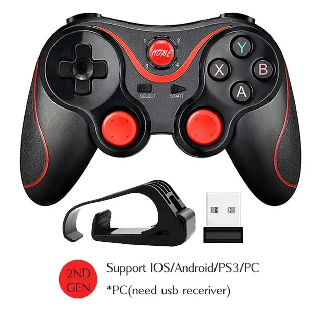 Data Frog Wireless Bluetooth Gamepad Support Official App Game Controller For iphone Android Smart Phone For PS3 PC TV Box