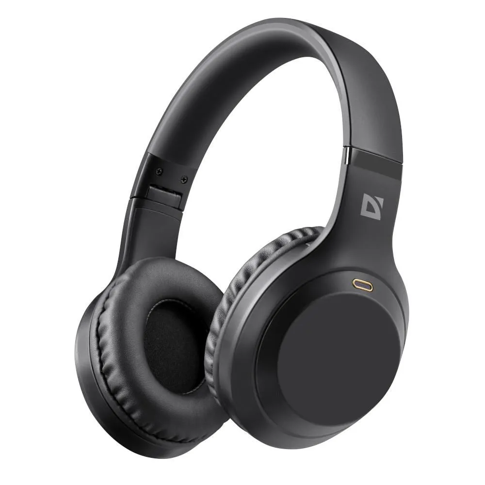 Defender Freemotion B695 Headphones With Microphone Wireless Bluetooth Backlit Anc Active Noise Cancellation