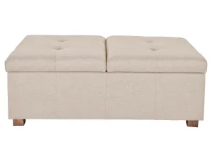 Double Storage Ottoman