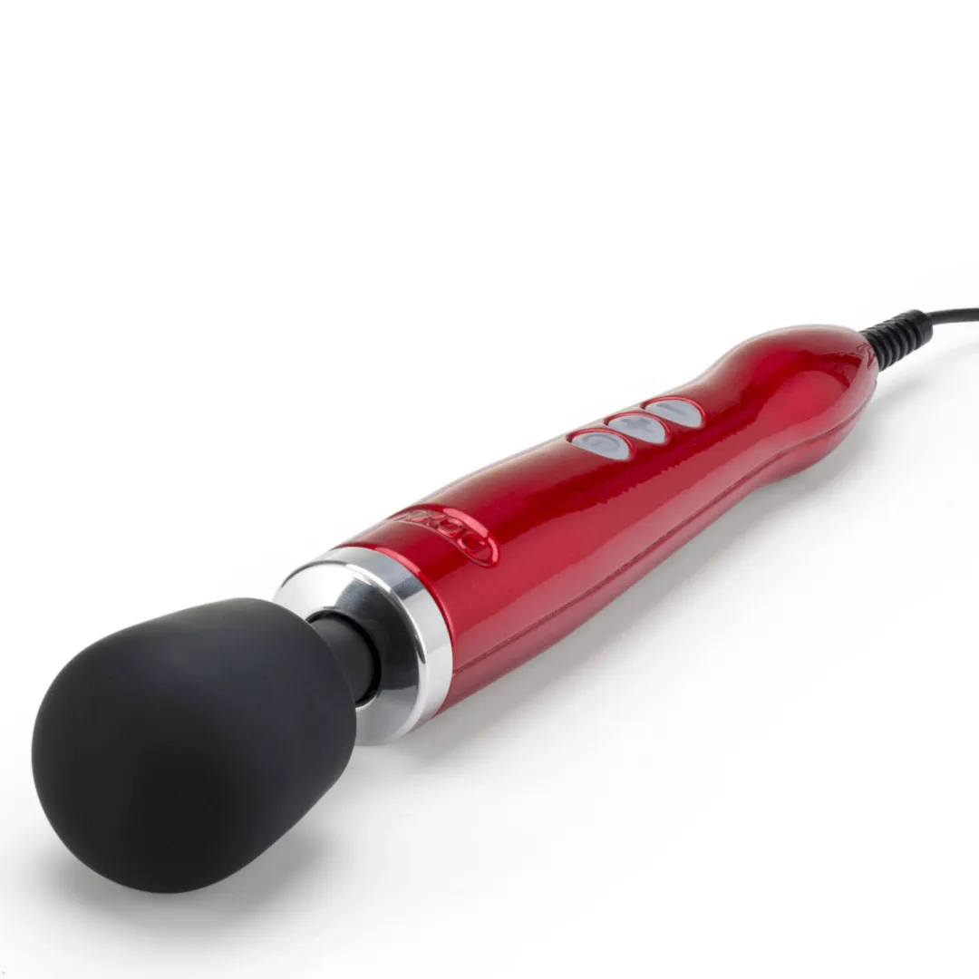 Doxy Die Cast Extra Powerful Wand Vibrator - Red