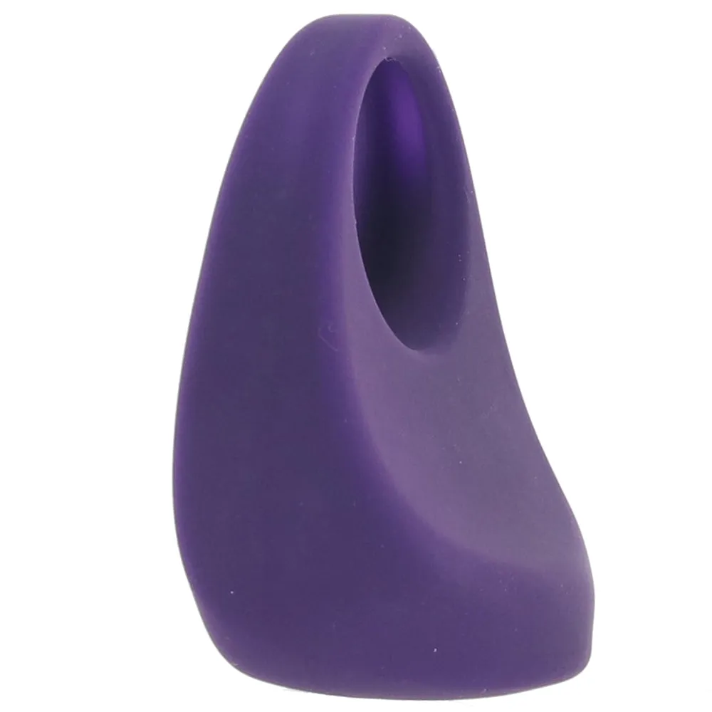 Driver Rechargeable Vibrating C-Ring in Purple