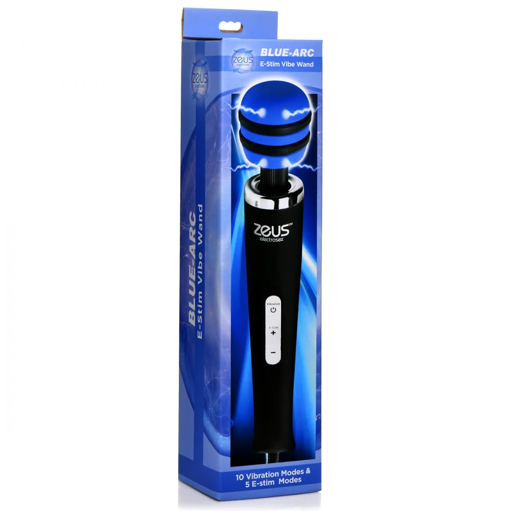 E-Stim Vibrating Wand Massager