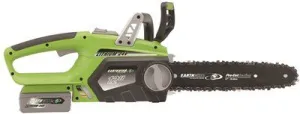 Earthwise Cordless 24 Volt Lithium Ion Chain Saw' 12 In.