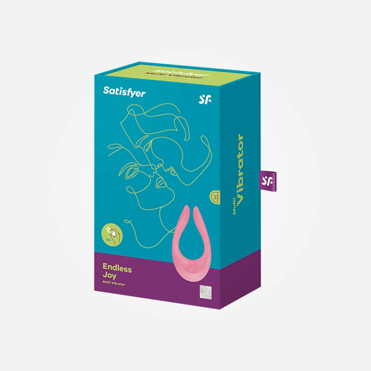 Endless Joy - Pink Rechargeable Couples Stimulator