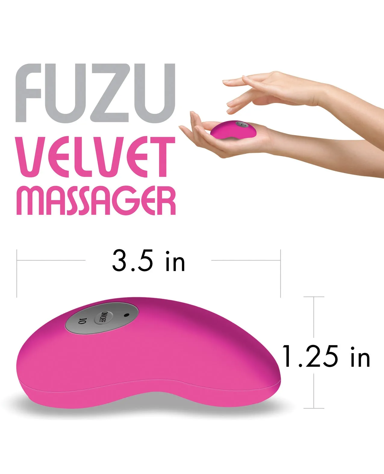 Fuzu Velvet Messager - Neon Pink