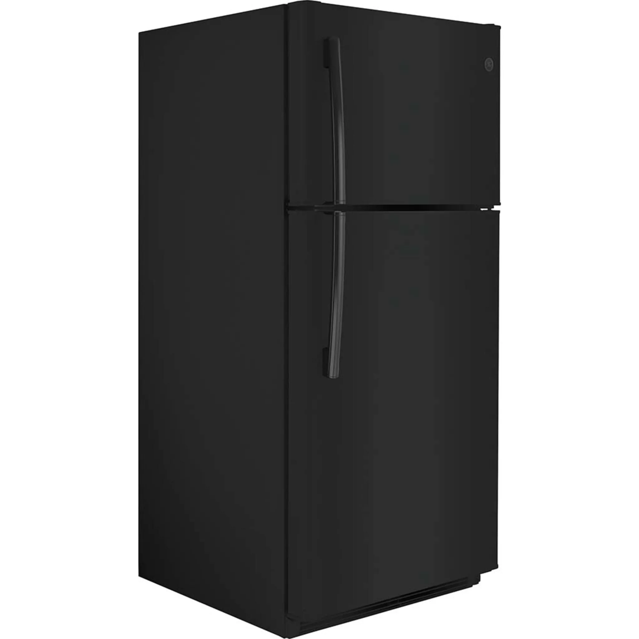 GE® 18 Cu. Ft. Top-Freezer Refrigerator Black - GTS18FTLKBB